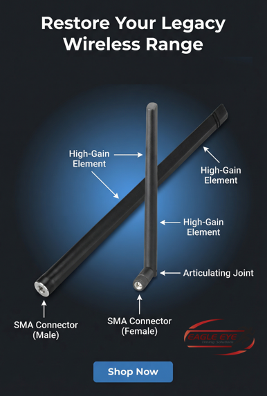 Legacy Replacement Antennas (sold as a pair)